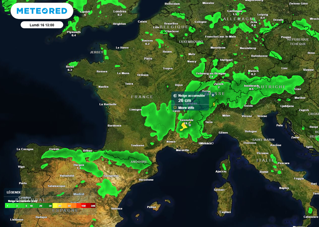Il neigera, parfois abondamment, sur tous les massifs en fin de semaine.