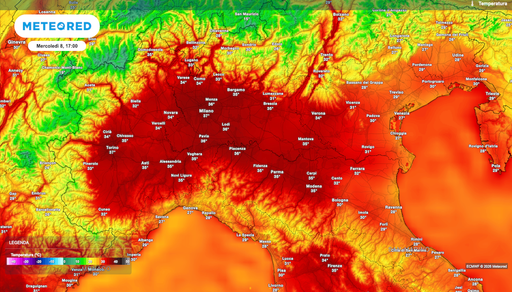 Meteo Milano: anticiclone e caldo intenso, temperature fino a 38 &deg;C tra marted&igrave; e mercoled&igrave;