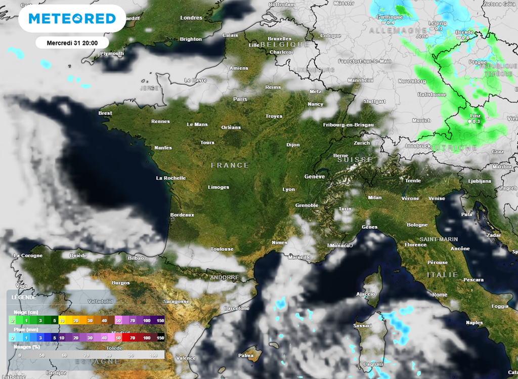 Le temps s'annonce calme pour le passage à la nouvelle année. Aucun risque d'intempéries pour cette fois ! Le temps s'annonce calme pour le passage à la nouvelle année. Aucun risque d'intempéries pour cette fois !