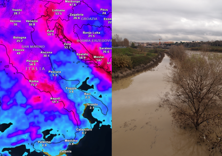 Meteo, c&rsquo;&egrave; la conferma: da domani nuovo peggioramento sull&rsquo;Italia, pioggia e neve a bassa quota nel weekend