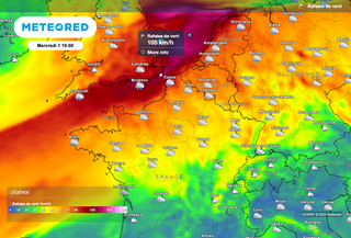 Météo : nos cartes confirment-elles le fort coup de vent attendu en France en milieu de semaine ? 