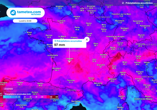 Nos cartes confirment l'arrivée d'une rivière atmosphérique sur la France en fin de semaine ! Que va-t-il se passer ? 