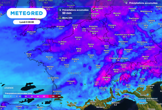 Pluies fortes et orages violents : nos cartes confirment un temps très agité pour ces deux prochains jours en France !
