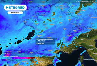 Météo : nos cartes montrent l'arrivée d'une perturbation. Quelles régions concernées et à quel moment de la journée ?