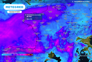 Météo : nos cartes montrent l'arrivée de la dépression Ivo sur la France ! Une journée à haut risque en perspective ?