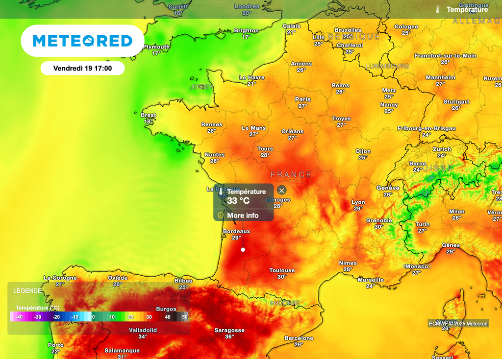 Un vendredi chaud et ensoleillé !