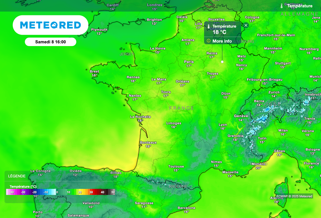 Grande douceur sur toute la France en fin de semaine.