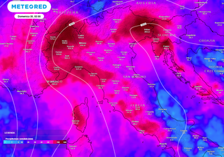 Dal modello europeo avviso meteo per l'area delle Alpi: precipitazioni di 200 mm e forti nevicate tra domani e venerdì