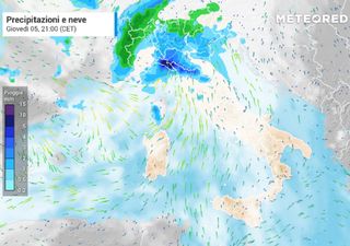 Meteo, una perturbazione dopo l'altra: dove pioverà e dove nevicherà?