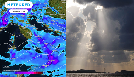 Meteo: piogge su cinque regioni in avvio di settimana, poi ponte del 1&deg; Maggio stabile ma fresco