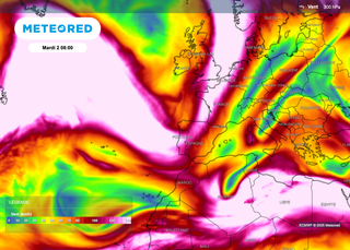 Météo pluvieuse et froid : le courant-jet polaire va projeter des dépressions et des fronts vers la France ! 