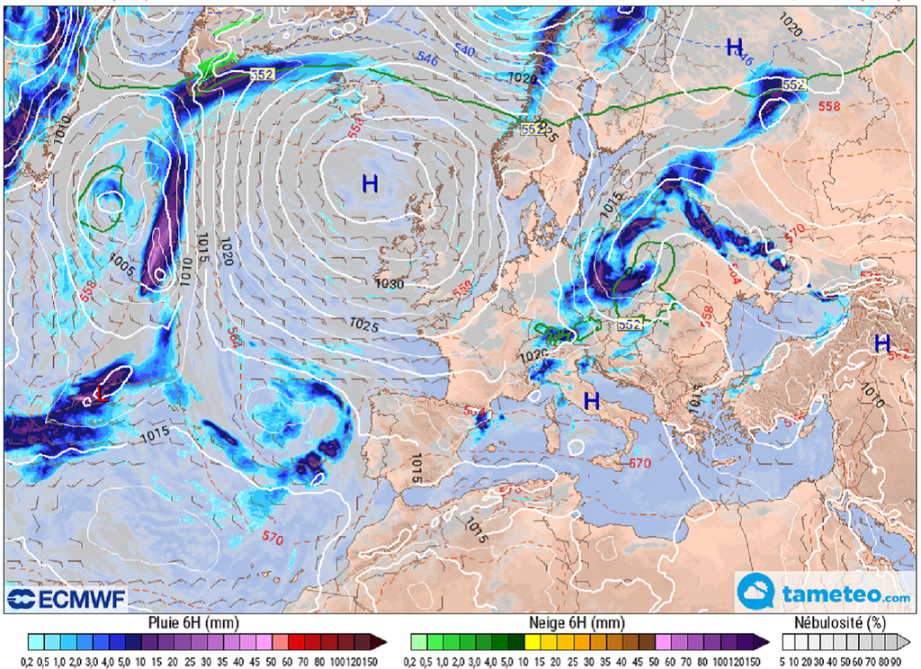 Si l'anticyclone a daigné s'installer sur les îles britanniques à la fin du mois d'août, il a surtout brillé par son absence durant tout l'été !