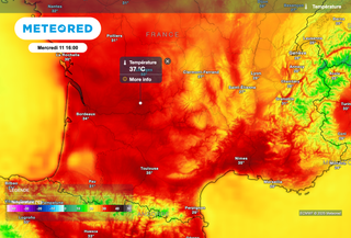 Météo : premier pic de chaleur de la semaine en France ! 8 départements en vigilance jaune canicule selon Météo-France 