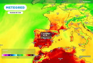 Météo : près de 40 °C attendus en fin de semaine en Espagne. Des pointes proches de 35 °C envisagées en France ?