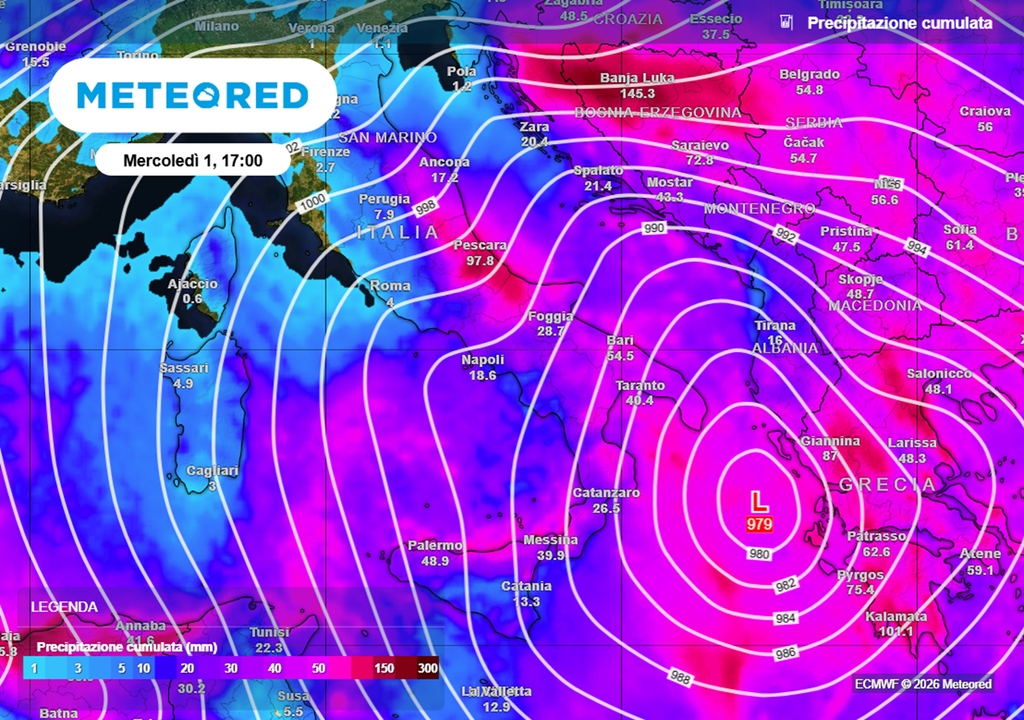 maltempo italia Piogge abbondanti in arrivo anche nei primi giorni di aprile.