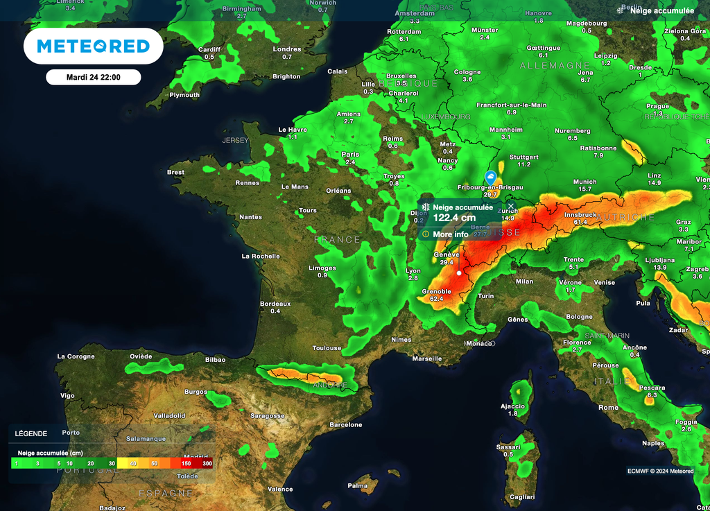 Une neige qui sera bien présente en montagne, quelques fois en plaine mais de façon bien plus discrète. Une neige qui sera bien présente en montagne, quelques fois en plaine mais de façon bien plus discrète.