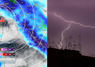 Meteo Roma, tregua finita: torna il maltempo da stasera con forti piogge e temporali, sar&agrave; una notte tempestosa