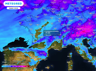 M&eacute;t&eacute;o semaine : un d&eacute;grad&eacute; nuageux et des temp&eacute;ratures contrast&eacute;es, quelles r&eacute;gions avantag&eacute;es ?