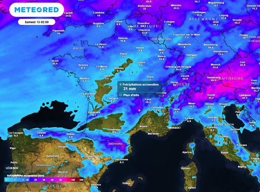 M&eacute;t&eacute;o semaine : un d&eacute;grad&eacute; nuageux et des temp&eacute;ratures contrast&eacute;es, quelles r&eacute;gions avantag&eacute;es ?