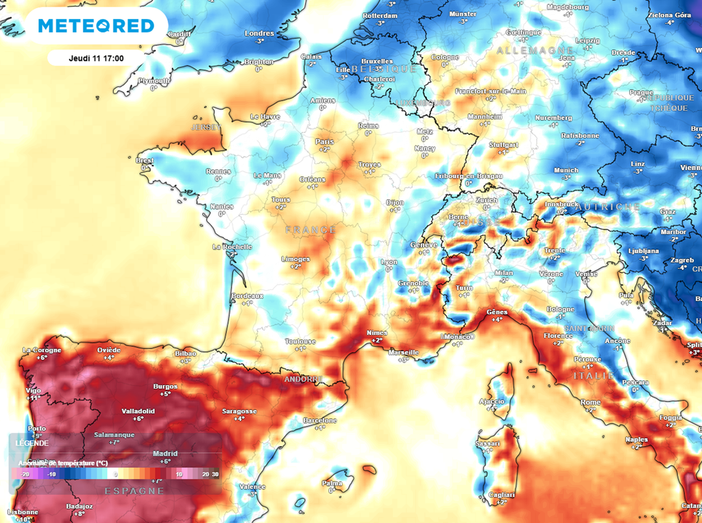 Les températures seront proches des normales de saison, sauf dans le sud-est où la chaleur sera modérée. Les températures seront proches des normales de saison, sauf dans le sud-est où la chaleur sera modérée.