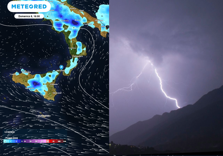 Meteo Sicilia: attenzione agli improvvisi temporali di calore, ecco dove colpiranno