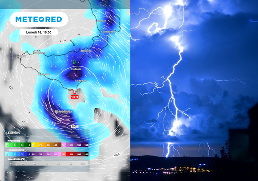 Meteo Sicilia: occhio a quel ciclone insidioso, da domenica nubifragi e forte Scirocco