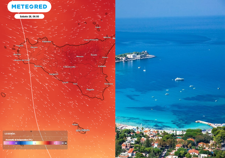 Meteo Sicilia: torna a spirare lo Scirocco, da marted&igrave; 3 attesi picchi fino a +24&deg;C