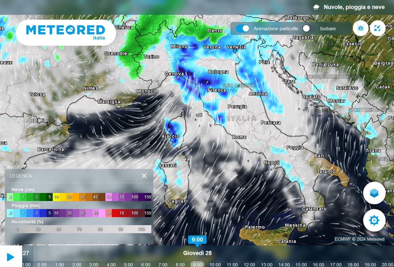 Meteo, Tanta Pioggia In Arrivo: Qualche Speranza Per Pasqua E Pasquetta ...