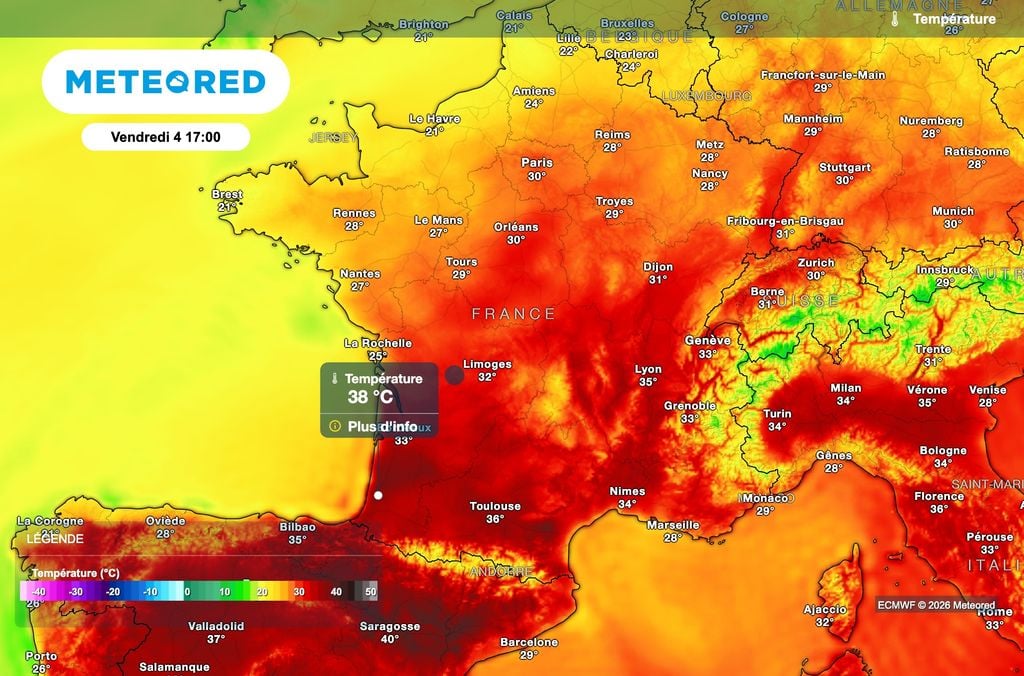 Sérieux coup de chaud en fin de semaine dans le sud de la France ! Sérieux coup de chaud en fin de semaine dans le sud de la France !