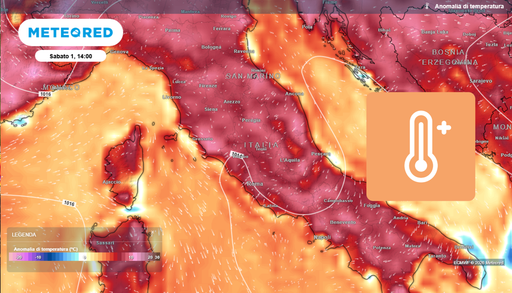Meteo, quarta ondata di calore in arrivo sull'Italia da gioved&igrave; 30: punte fino a 42&deg;C, "sar&agrave; la pi&ugrave; estrema"