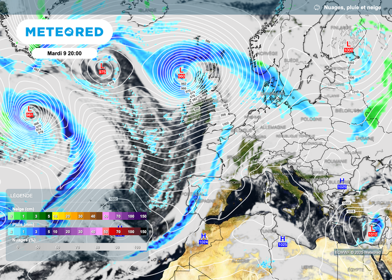 Météo : un changement brusque de configuration météo se confirme à partir du 10 décembre en France ; voici les effets !