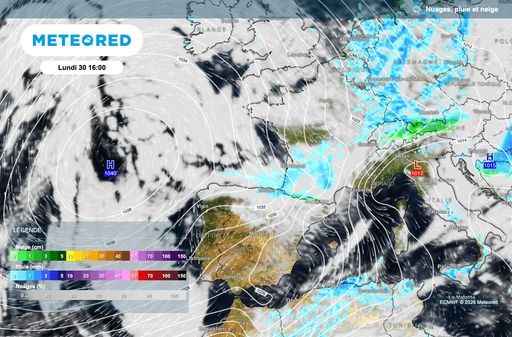 M&eacute;t&eacute;o : un changement radical de temps envisag&eacute; cette semaine en France par le mod&egrave;le europ&eacute;en. D&eacute;couvrez les pr&eacute;visions