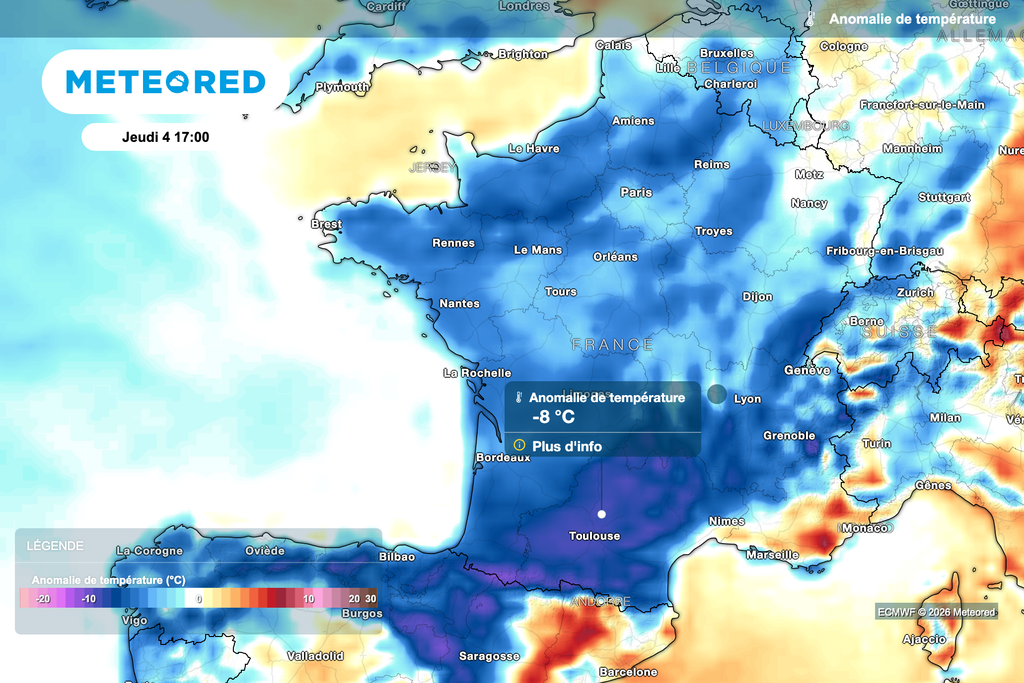 Fraîcheur ce jeudi sous les pluies d'une nouvelle perturbation ! Fraîcheur ce jeudi sous les pluies d'une nouvelle perturbation !