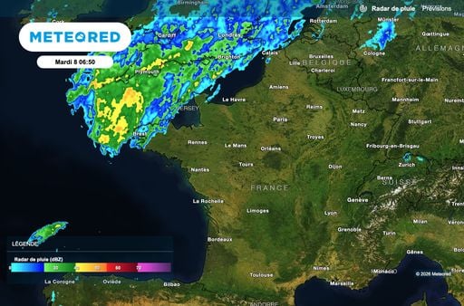 M&eacute;t&eacute;o : un front froid approche rapidement et va apporter des pluies dans ces 5 r&eacute;gions de France. Voici les pr&eacute;visions