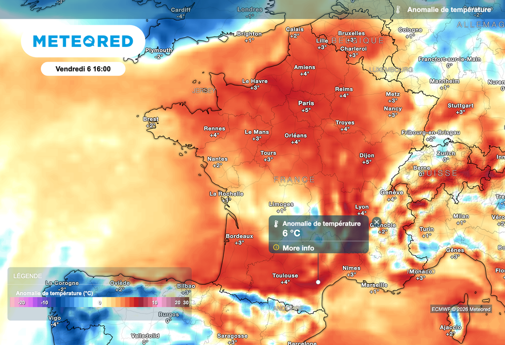 Très grande douceur sur toute la France en fin de semaine ! Très grande douceur sur toute la France en fin de semaine !