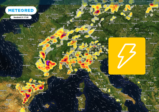 M&eacute;t&eacute;o : un risque orageux qui s'observera encore ce vendredi en France ! Les d&eacute;tails