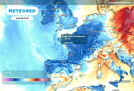 M&eacute;t&eacute;o : une douche froide la semaine prochaine en France ! Retour du froid et de la neige ! D&eacute;couvrez &agrave; partir de quand