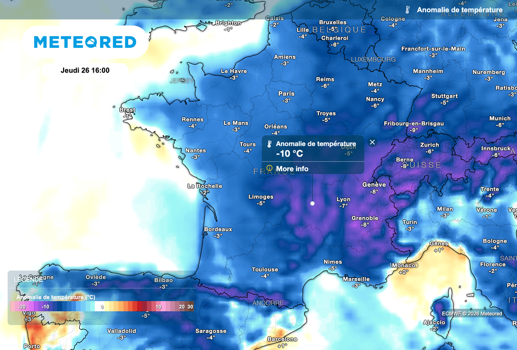 Les températures vont repasser très nettement sous les normales de saison à partir de mercredi. Les températures vont repasser très nettement sous les normales de saison à partir de mercredi.