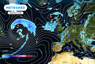 M&eacute;t&eacute;o : une perturbation fonce vers la France. Voici &agrave; partir de quand le pays sera touch&eacute; et les r&eacute;gions concern&eacute;es