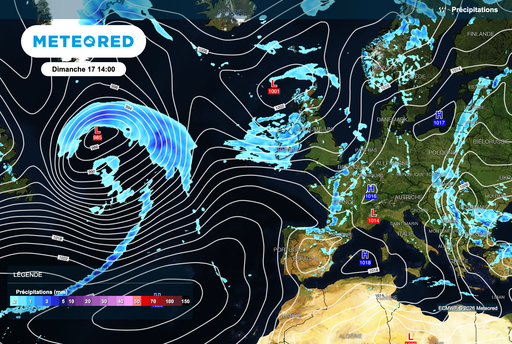 M&eacute;t&eacute;o : une perturbation fonce vers la France. Voici &agrave; partir de quand le pays sera touch&eacute; et les r&eacute;gions concern&eacute;es