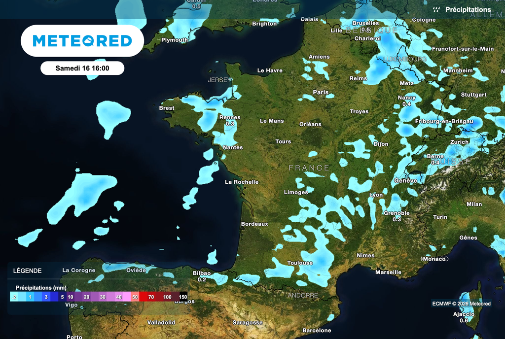 Une météo encore maussade attendue samedi après-midi dans de nombreuses régions. Une météo encore maussade attendue samedi après-midi dans de nombreuses régions.