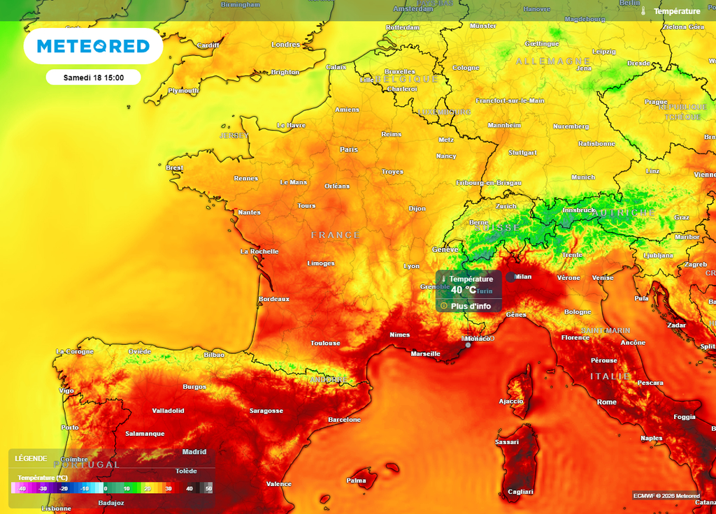 La fin de la canicule ne concernera pas la Méditerranée où il fera encore très chaud ce week-end La fin de la canicule ne concernera pas la Méditerranée où il fera encore très chaud ce week-end