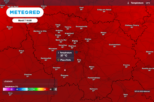 M&eacute;t&eacute;o : une troisi&egrave;me canicule in&eacute;vitable &agrave; Paris. La r&eacute;gion parisienne va &agrave; nouveau devenir un four g&eacute;ant