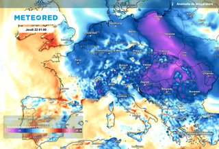 M&eacute;t&eacute;o : vers un froid durable ? Le mod&egrave;le europ&eacute;en : deux semaines de plus du blocage qui &laquo; g&egrave;le &raquo; l&rsquo;hiver de la France