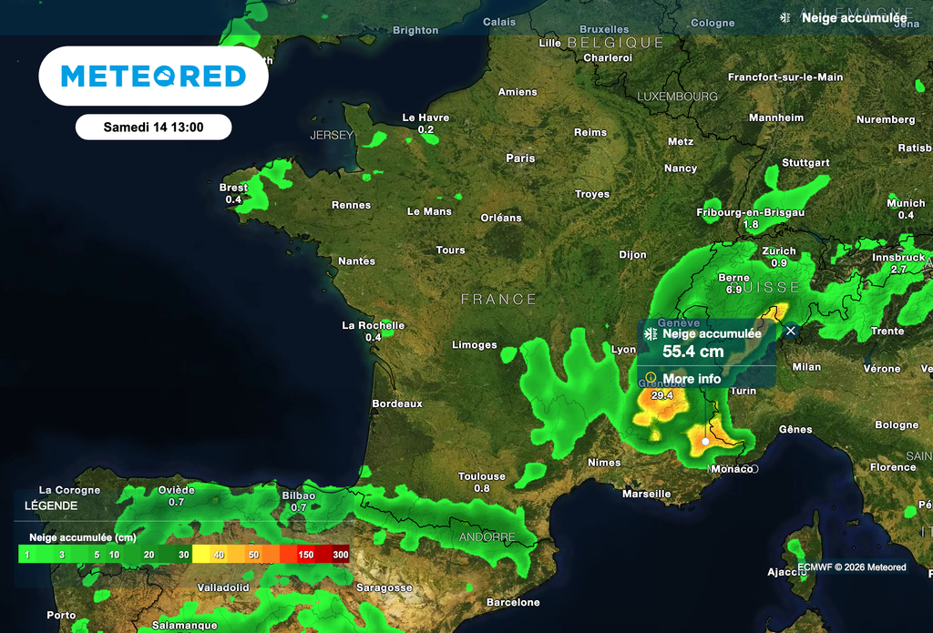 Retour en force de la neige en fin de semaine !