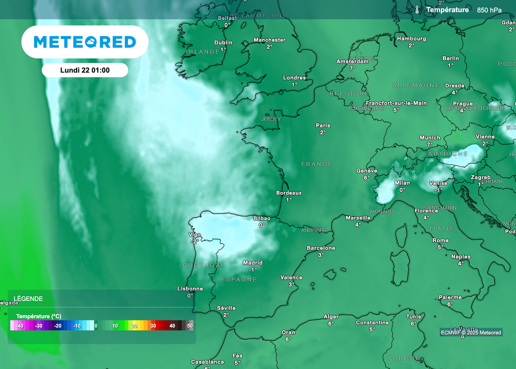 Vers un très net refroidissement la semaine de Noël ! Vers un très net refroidissement la semaine de Noël !