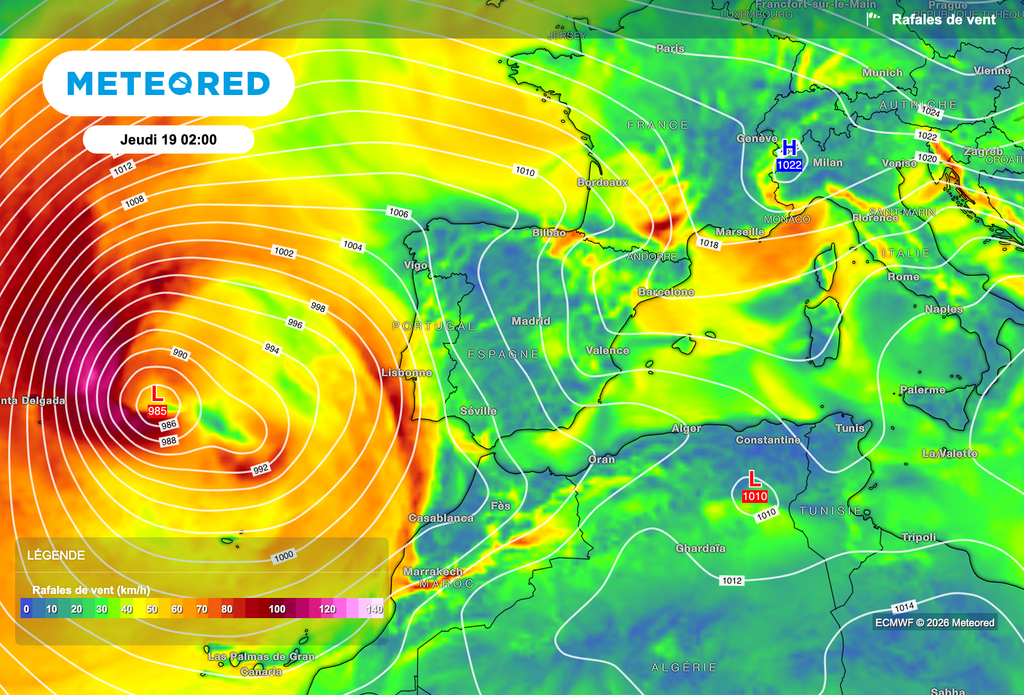 Le vent d'autan va souffler en tempête entre aujourd'hui et demain !