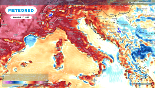Meteo, &egrave; confermato: l&rsquo;Italia si avvia verso un episodio di caldo intenso