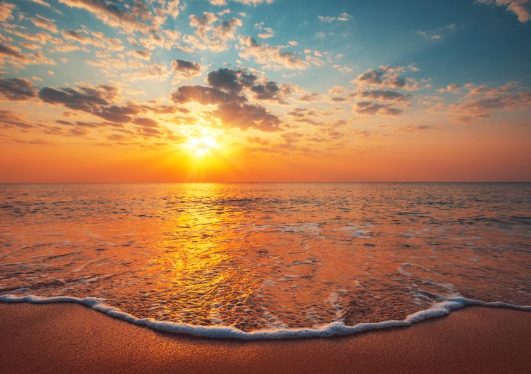 Tramonto sul mare Tramonto sul mare