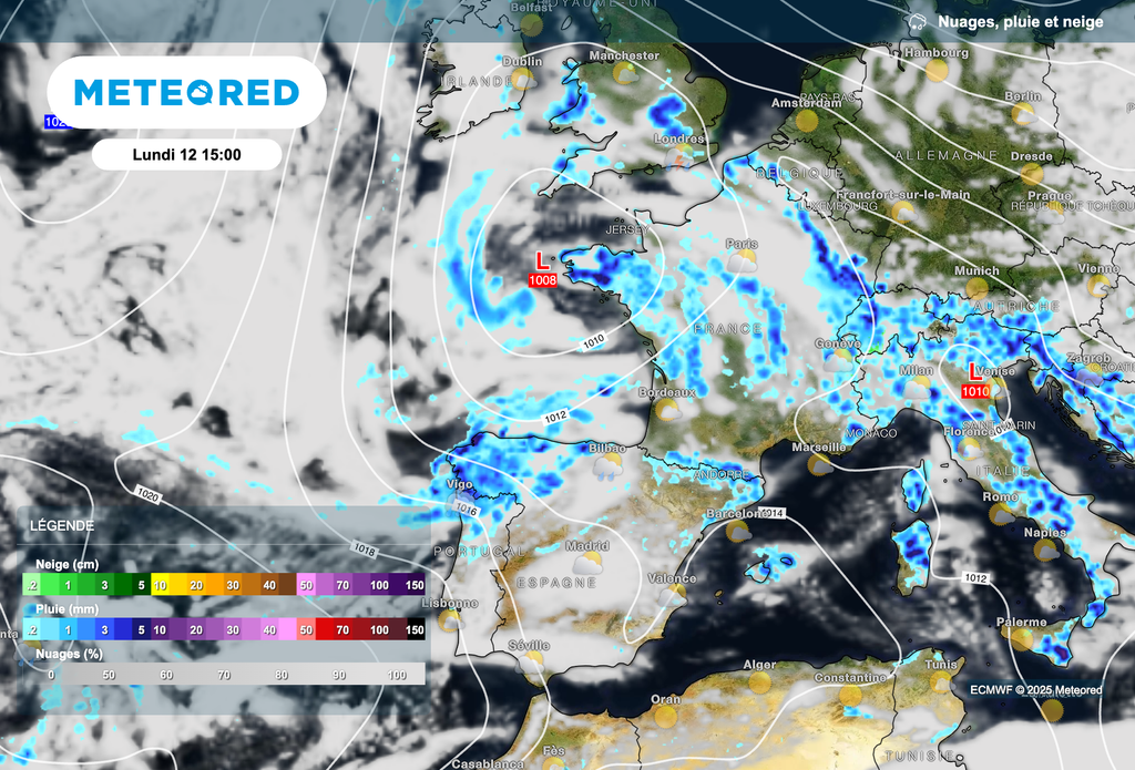 Météo très perturbée pour débuter la semaine ! Météo très perturbée pour débuter la semaine !
